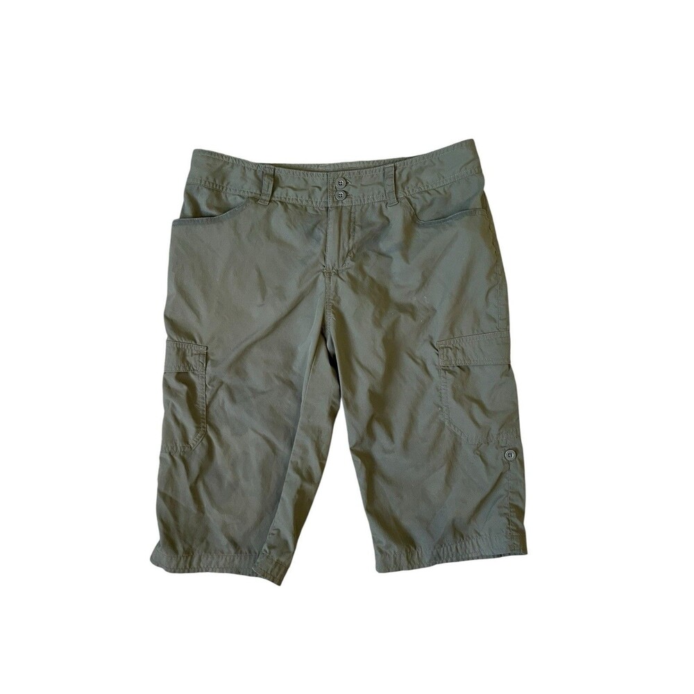 Patagonia Worn Wear Women's Lightweight Solimar Long Shorts Green Size 4 Outdoor